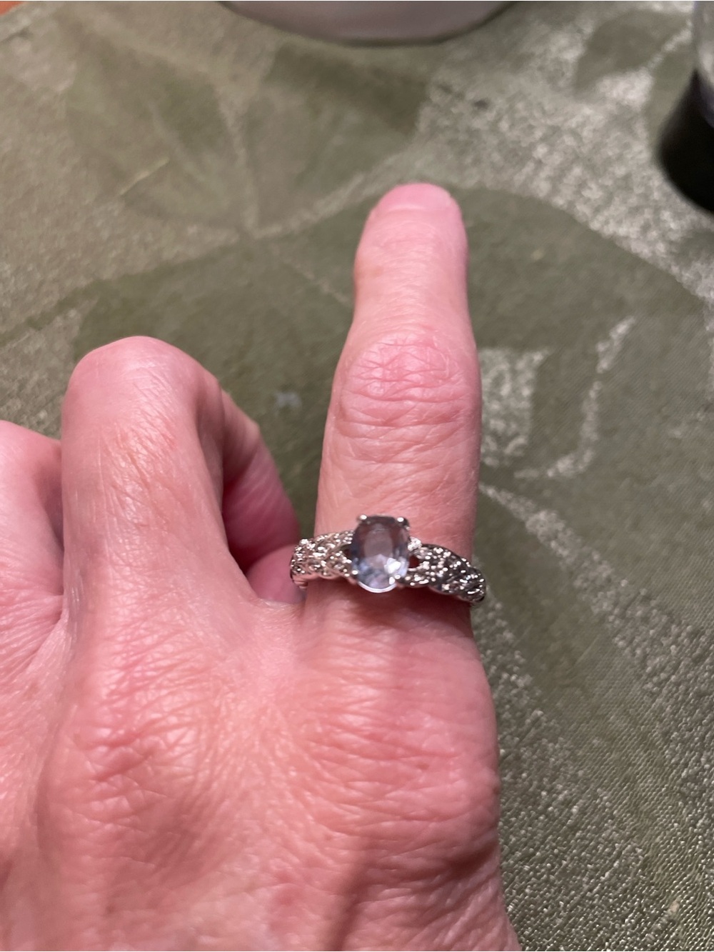 Purple Gemstone Ring